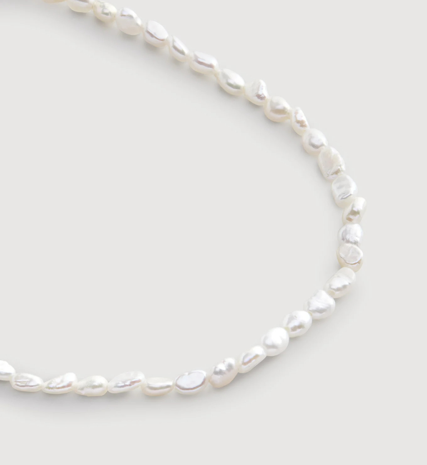 Capri Keshi Pearl Necklace | Monica Vinader (US)