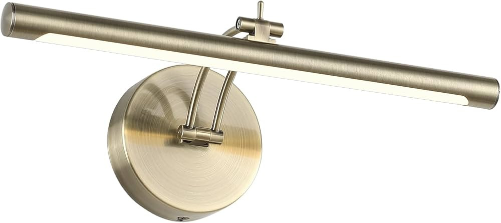 7Degobii Dimmable Picture Light Hard Wired 15.75" Inch Adjustable Swing Arm Antique Bronze Pictur... | Amazon (CA)
