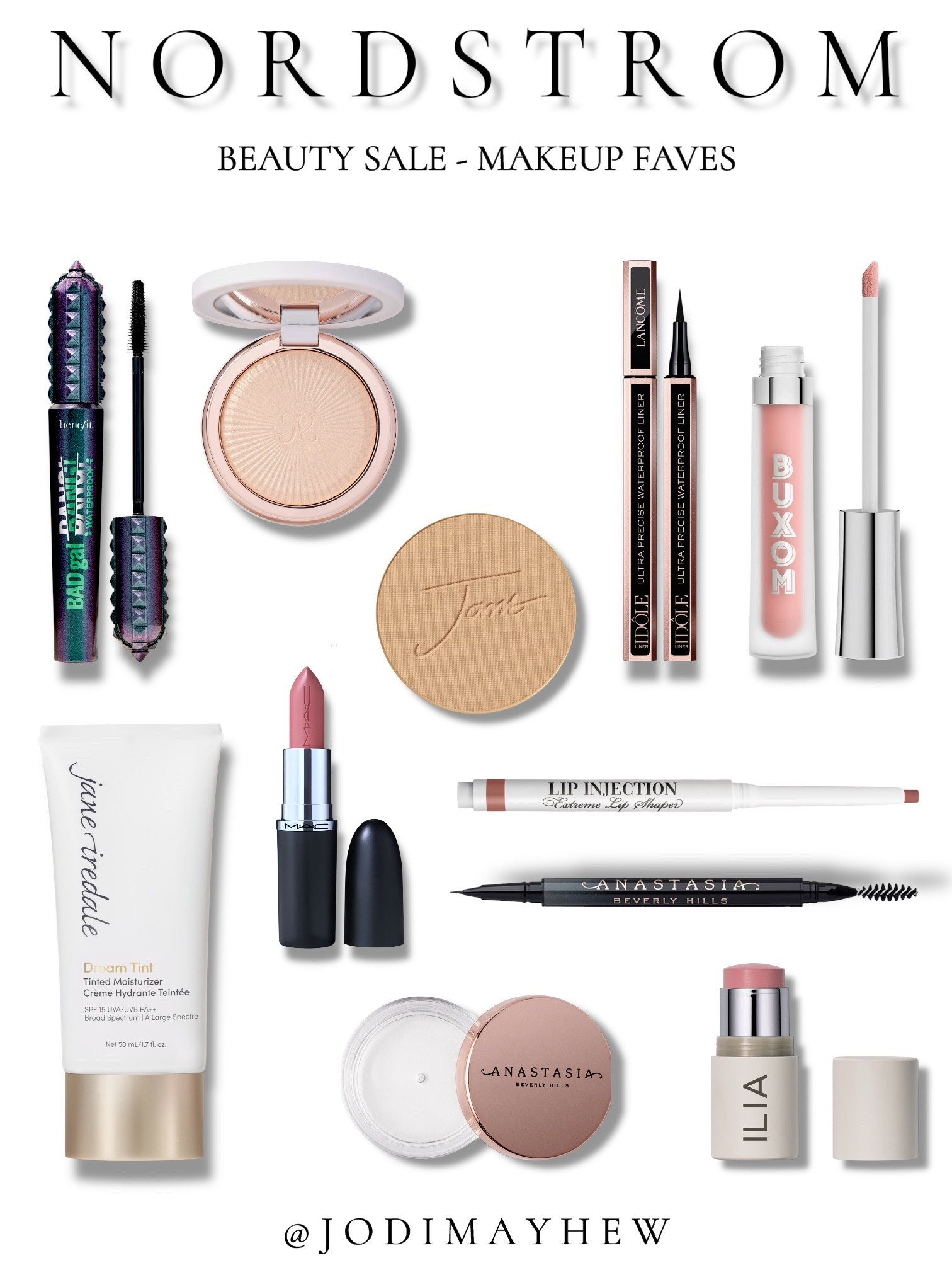 Nordstrom Beauty Sale - Makeup Faves

#nordstrom #beauty #sale #makeup #care #blush #cream #eye #mascara #products #lip #stick #highlighter #brow #pencil #foundation #tinted #moisturizer #liner #gel #spray #lotion #compact #powder #pressed #plumping #anastasia #jane #irdale #mac #cosmetics #benefit #buxom #lancome #ilia



#LTKSaleAlert #LTKSpringSale #LTKBeauty