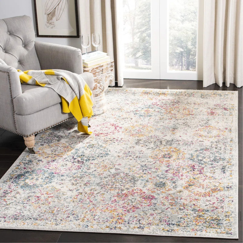 Cronin Oriental Gray/Gold Area Rug | Wayfair North America