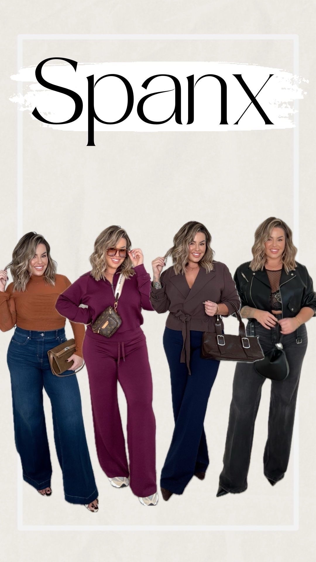 



Size L tall in all bottoms and size L in top linked below. I’m 5’5 for height reference and usually wear a size 12/14



Looking for all links to this outfit go to my other ltk posts 

Follow my LTK @shaynaslife on the @shop.LTK app to view this post and get my exclusive app-only content!

#liketkit 
@shop.ltk
https://liketk.it/5qKfU