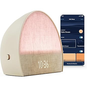 Hatch Restore 2 Sunrise Alarm Clock, Sound Machine, Smart Light (Putty) ー Your Bedside Sleep Gu... | Amazon (US)