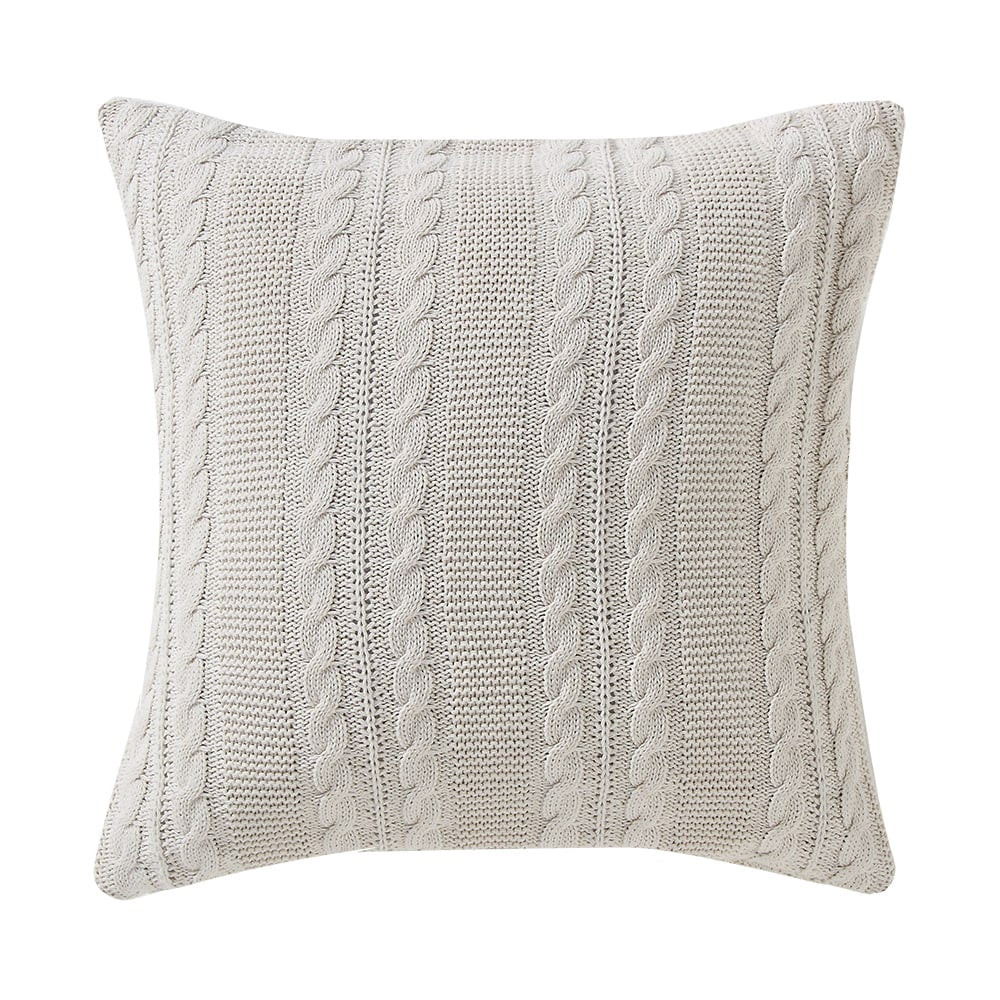 VCNY Home 19.2" x 18.4" Off-White, Ivory Cotton Throw Pillow - Walmart.com | Walmart (US)
