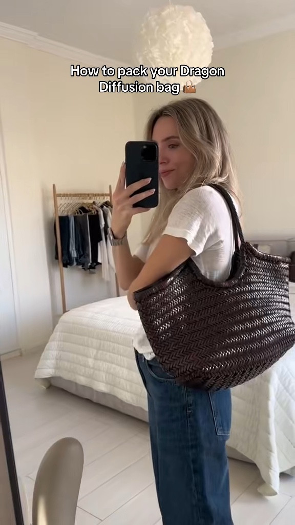 Dragon Diffusion tote bag: Best all year round bag ever✨

-Fits everything 
-You can go from day to night
-You can use it as a beach bag
-I use it summer and winter
-Looks good with everything 

Such a timeless piece, love it!

#summerbag #versatilebag #chicbeachbag #totebag #leathertotebag #dragonfiffusionbag

#LTKSeasonal #LTKStyleTip