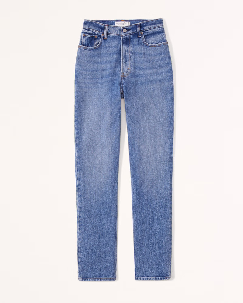 Ultra High Rise 90s Straight Jean | Abercrombie & Fitch (US)