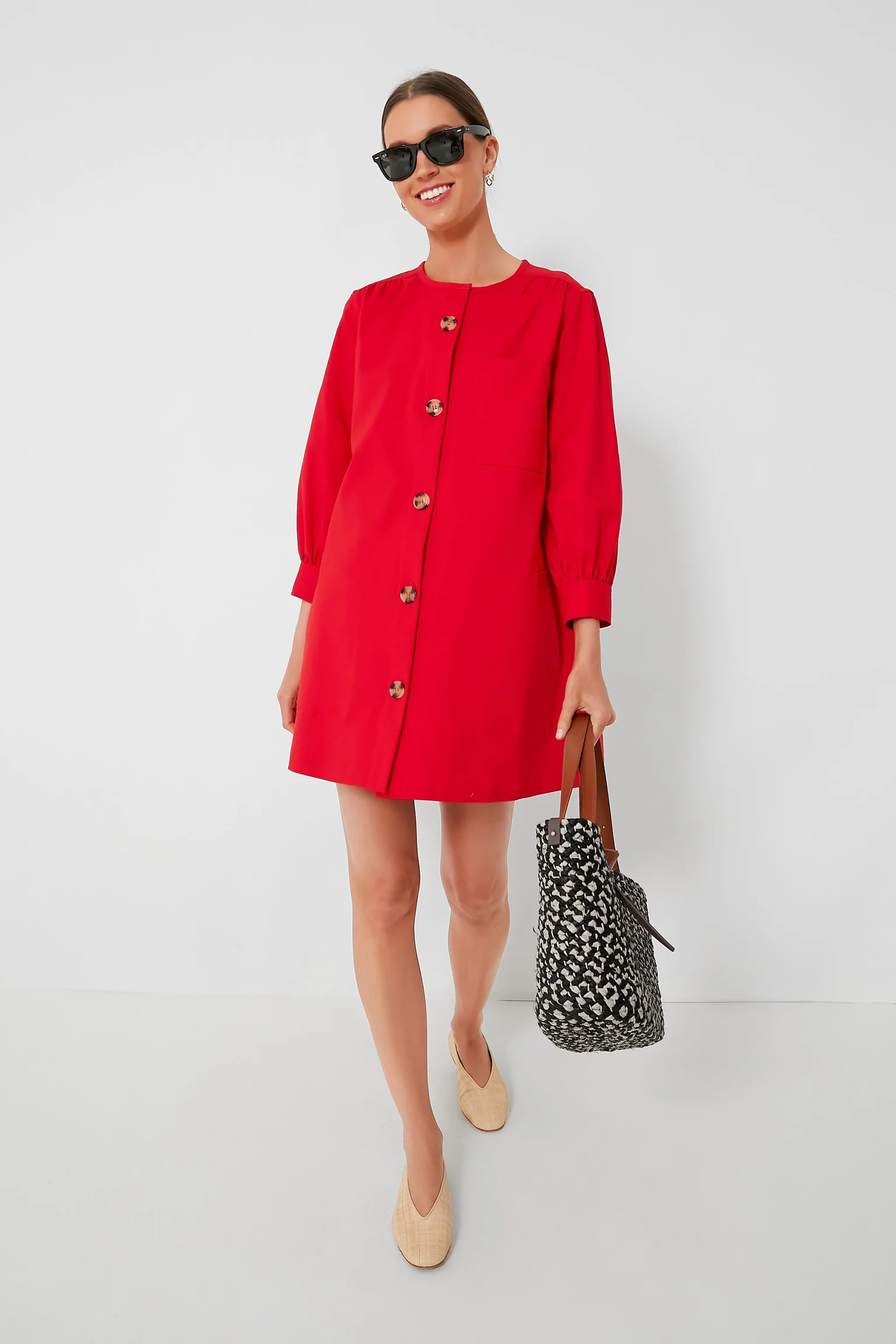 Apple Red Blake Dress | Tuckernuck (US)