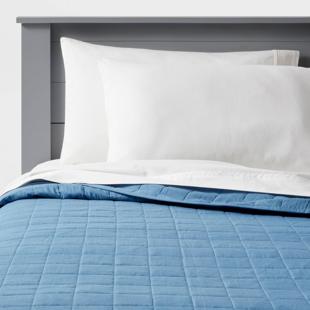 Full/Queen Value Kids' Quilt Bergen Blue - Pillowfort™ | Target