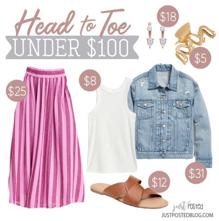 Loving this cute striped pink skirt for summer! Only $25! 

#LTKFindsUnder100 #LTKStyleTip