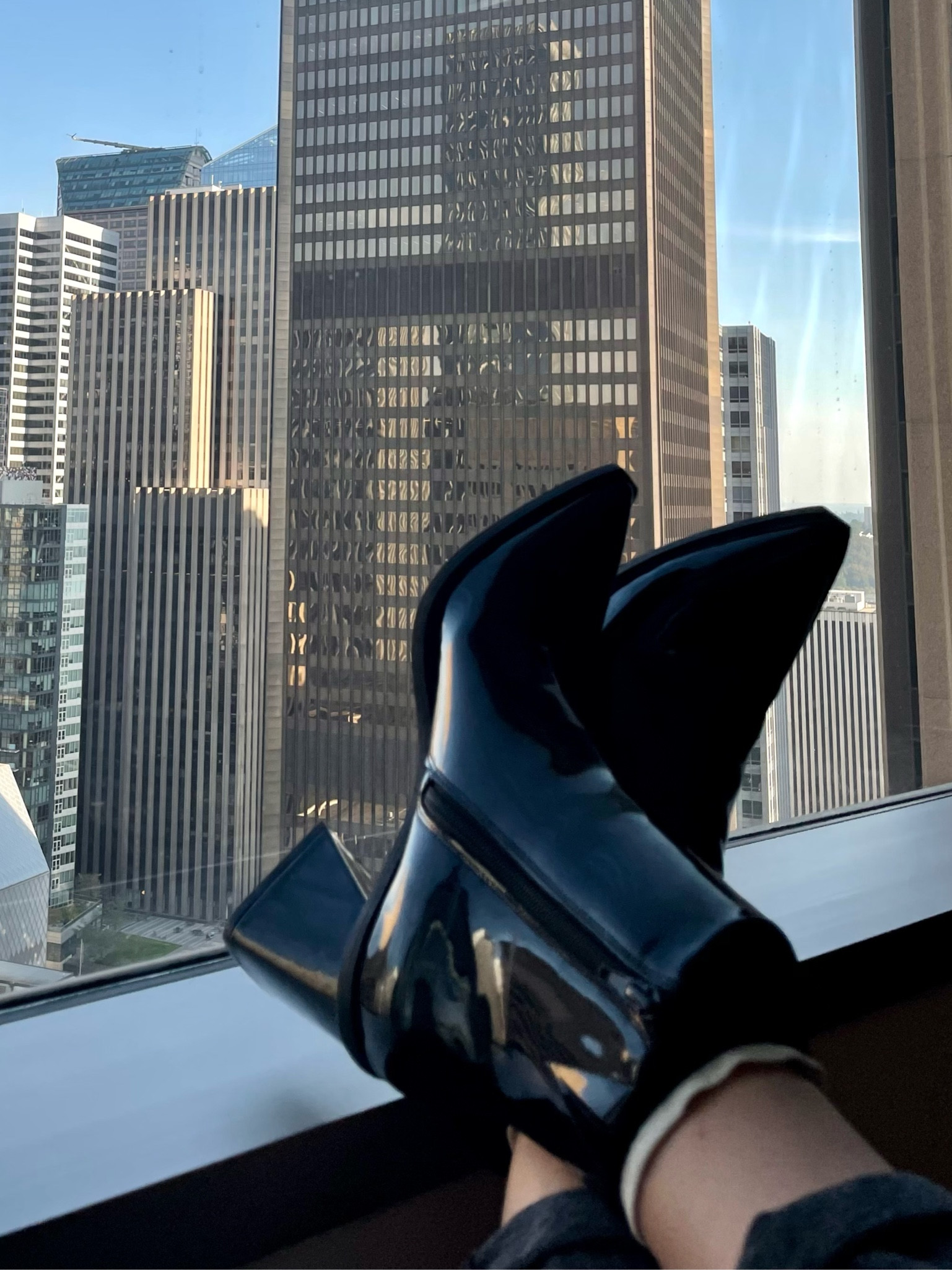 The patent boots 🙌🙌

#LTKsalealert #LTKunder50 #LTKSeasonal