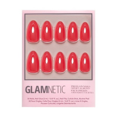 Glamnetic Fake Nails - Red Flag - 30ct - Ulta Beauty | Target