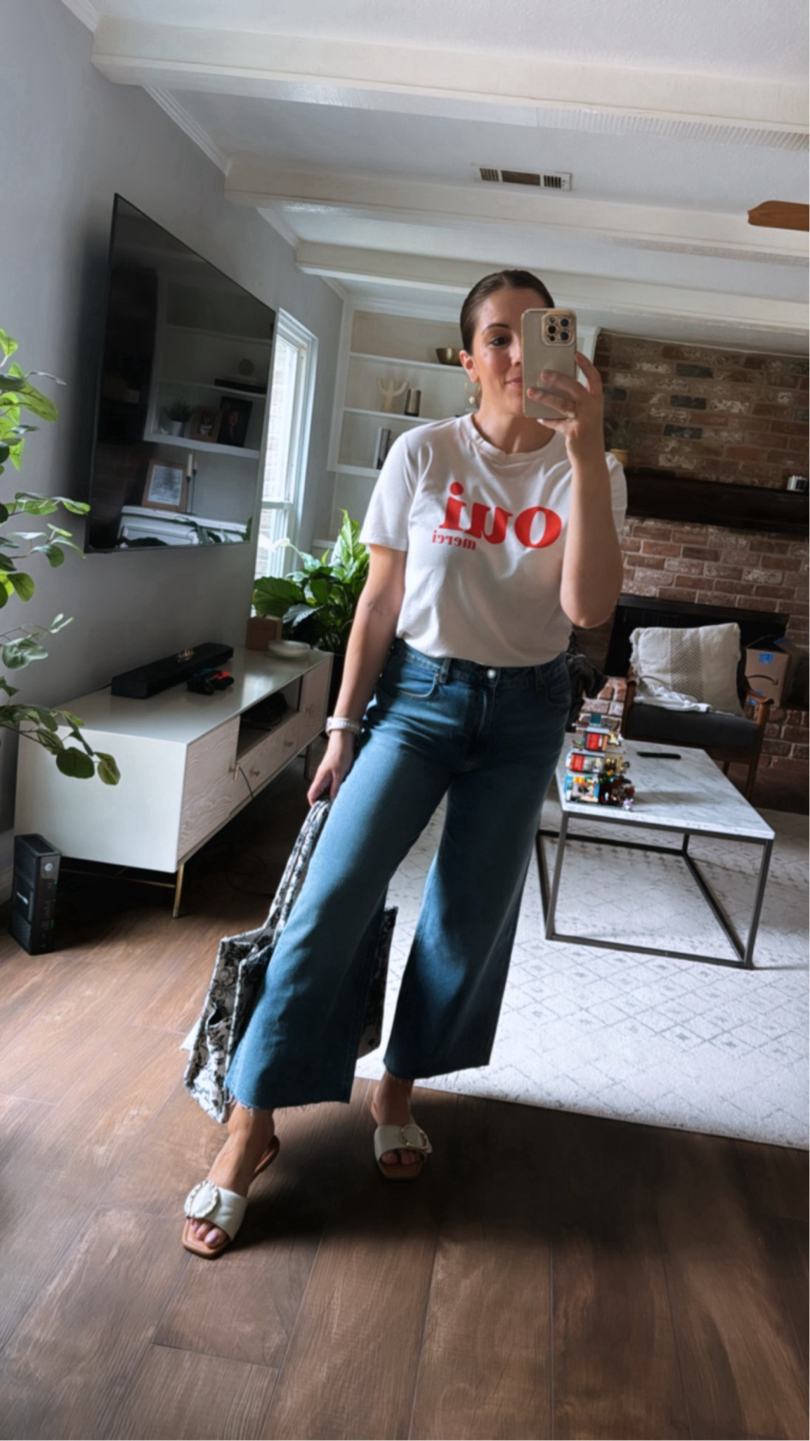 Summer Outfit | Jeans | Everyday Outfit | Wide Leg Jeans 


#LTKstyletip #LTKmidsize #LTKover40