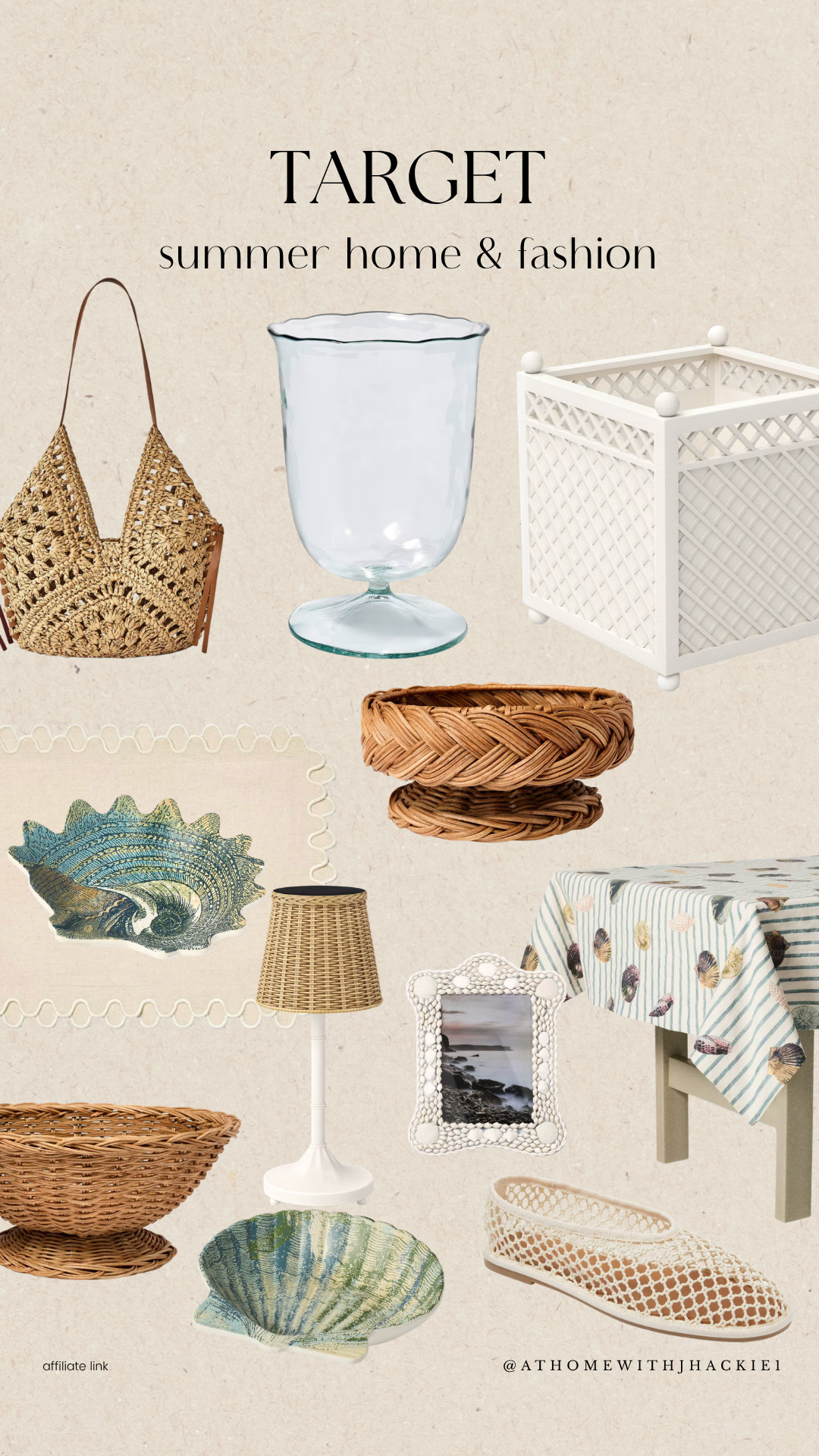 Target summer finds, target home decor, target fashion finds, summer home decor, coastal home decor, wicker decor, woven baskets, shell decor, summer entertaining essentials, target seasonal decor, beach house style, coastal grandmother aesthetic, target designer dupes, summer tablescape ideas, woven handbag, mesh flats, affordable home finds, summer decorating ideas, target must haves, home and fashion finds, coastal summer aesthetic

#LTKSeasonal #LTKHome