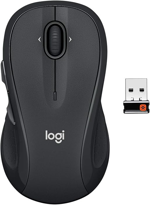 Logitech M510 Wireless Mouse, Mouse for Laptop and PC with USB Unifying Receiver, Programmable Bu... | Amazon (US)