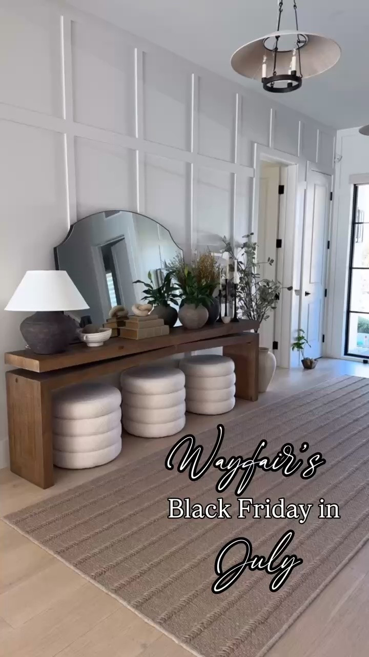 So many of the items in my home are from @Wayfair  and they’re having a massive up to 80% off sale right now and free shipping sitewide! When you tap out a product to see more details make sure you tap “ Seymour options”. It took me a minute to figure that out when I clicked through on products. 

It’s their biggest sale of the summer and goes from now until July 27 so do not miss out on these items!
