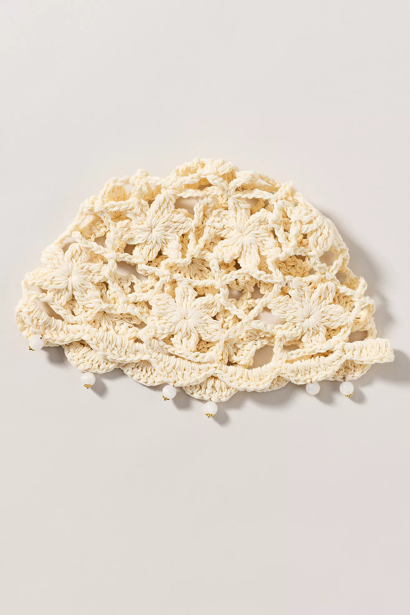Crochet Pearl Skull Cap | Anthropologie (US)