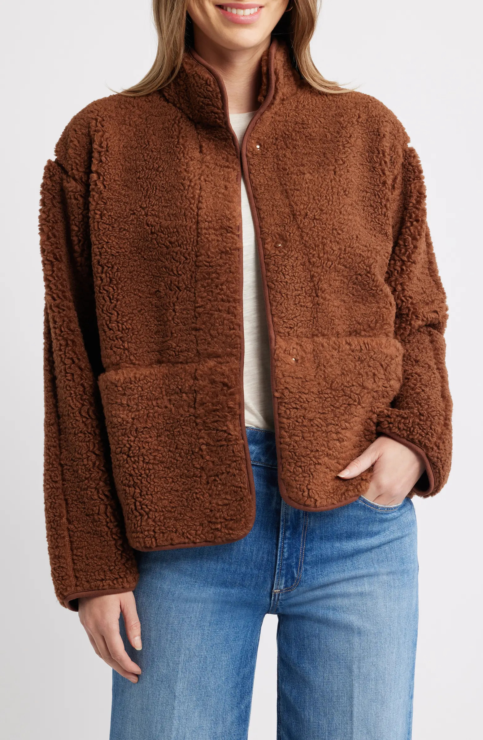 Faux Shearling Jacket | Nordstrom