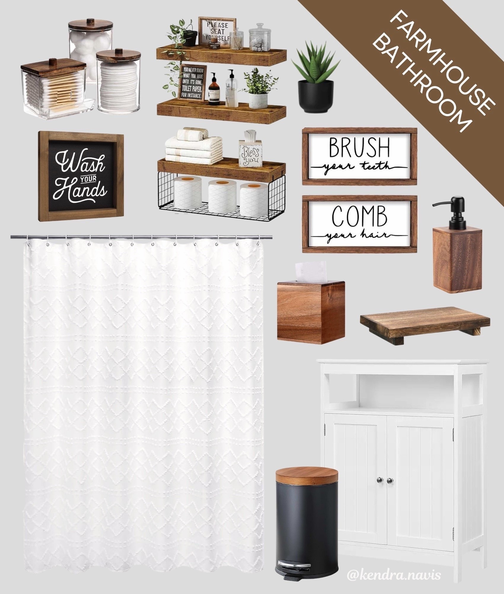 Modern Farmhouse Bathroom Design Inspiration

Rustic bathroom, bathroom accessories, home decor finds, wood bathroom decor, Amazon home finds, Target home finds, lake house decor, wood & black metal decor, bathroom makeover, master bathroom, bathroom storage, home renovation, home interior design, rustic home decor

#home #bathroom #homedecor #farmhouse

#LTKHome