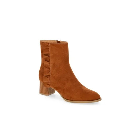 Time and Tru Women's Ruffle Boot | Walmart (US)