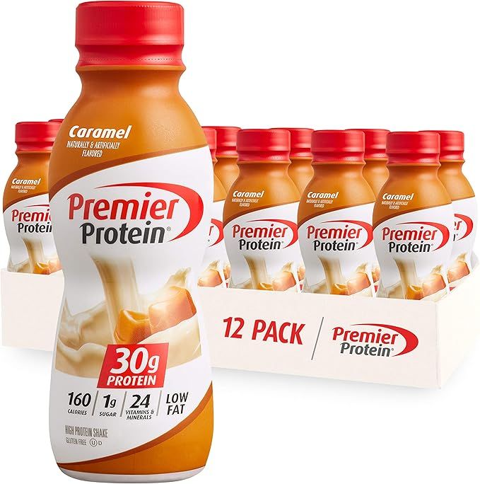 Premier Protein Shake, Caramel, 11.5 Fl. Oz (Pack of 12) | Amazon (US)