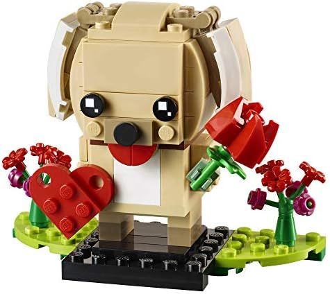 LEGO BrickHeadz 40349 Valentine's Puppy Building Kit (147 Pieces) | Amazon (US)