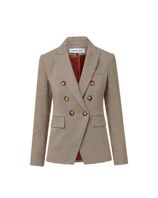 Veronica Beard Miller Houndstooth Dickey Jacket - Miller Houndstooth Dickey Jacket | Shop.app