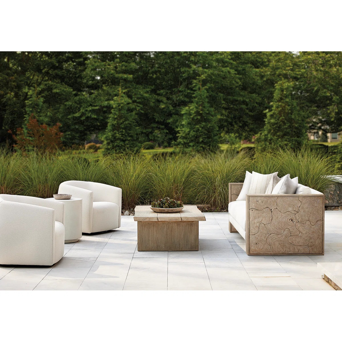 Trapani Concrete Block End Table | Wayfair North America