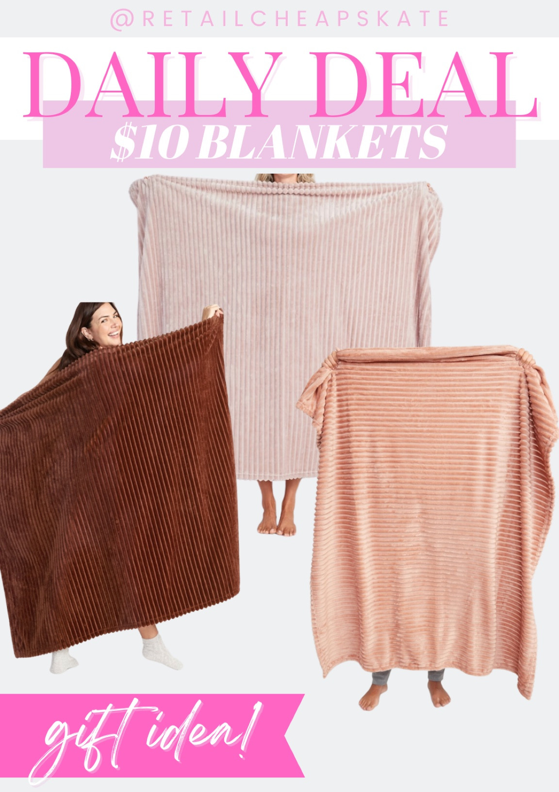 Plush Textured-Rib Blanket for the … curated on LTK