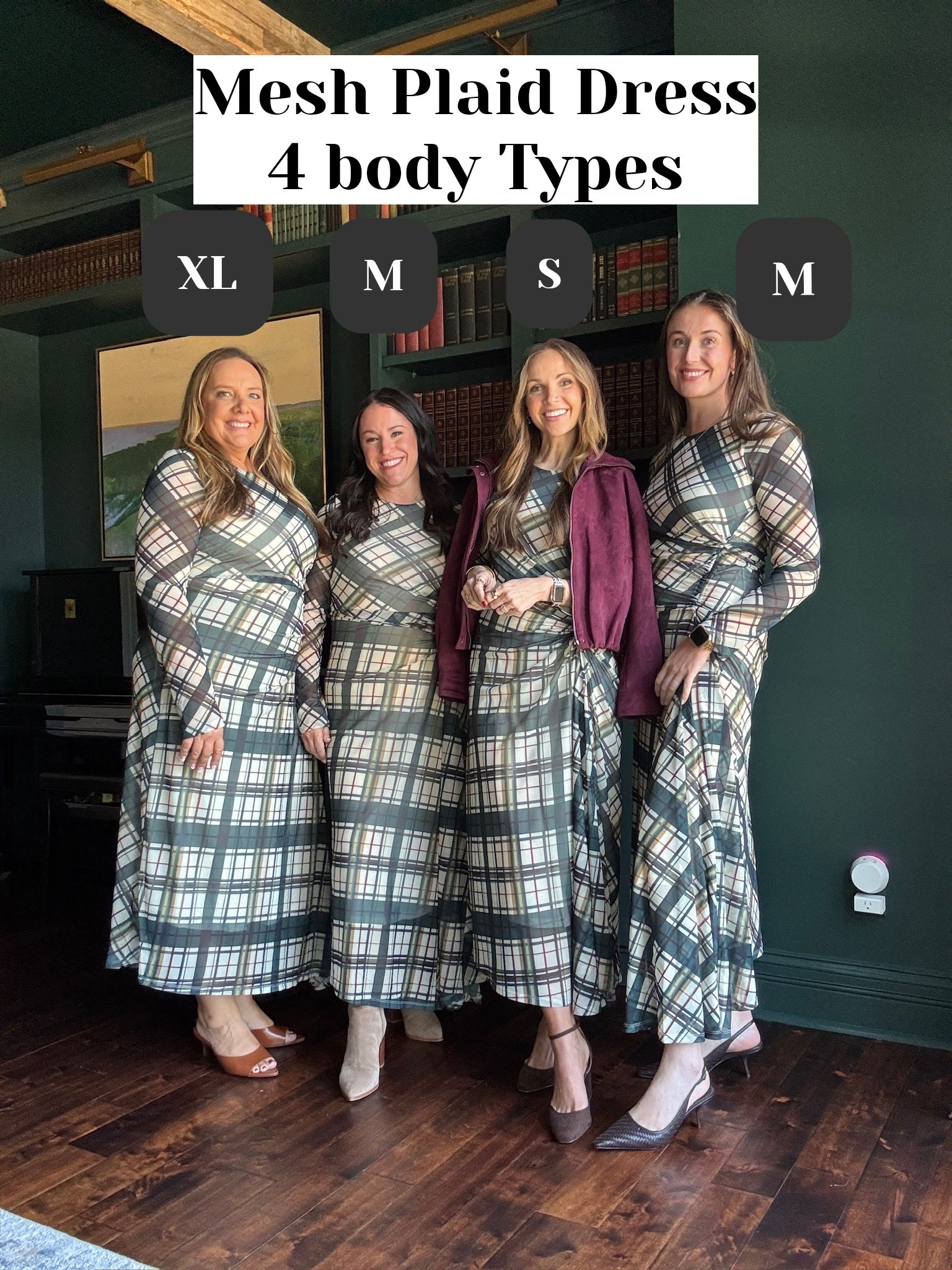 @Anthropologie x Merrick’s Art
Mesh Plaid Dress
Comes in standard and petite
If you’re in-between sizes, size down

#LTKgrwm