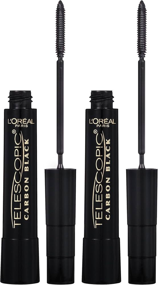 Telescopic Mascara Carbon Black 2 Pack | Amazon (US)