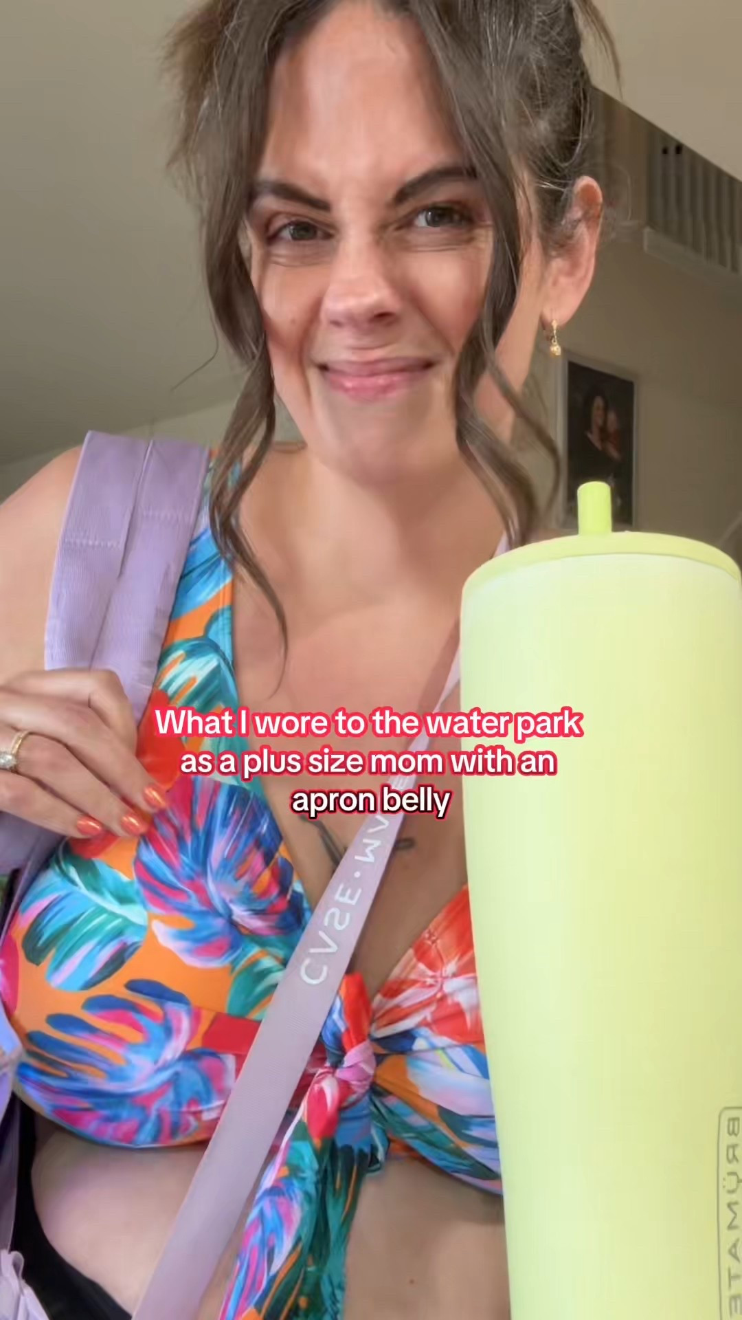 Waterpark ootd as someone plus size with an apron bellyy

#LTKPlusSize #LTKSwim