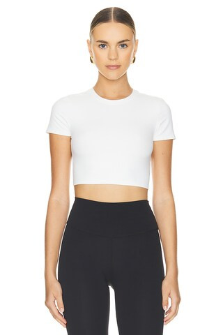 Splits59 Airweight Crop Top in White from Revolve.com | Revolve Clothing (Global)
