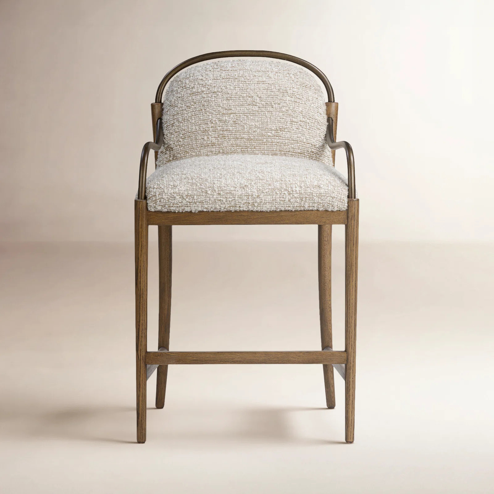 Amber Lewis x Four Hands Demi Stool-Ivan Stone-Counter | Birch Lane | Birch Lane