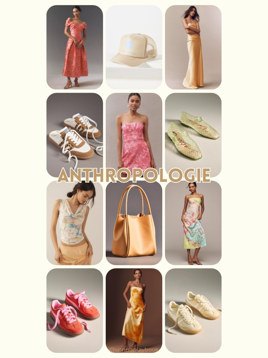 Wedding guest dresses, sneakers, ball caps, and more. New arrivals at Anthropologie!

#createdcolorful #createdcolorfulspring #hocspring #tcispring #pcaspring #lightspring #warmspring #truespring #brightspring #clearspring #paintboxspring #bluespring

#LTKShoeCrush #LTKStyleTip #LTKParties