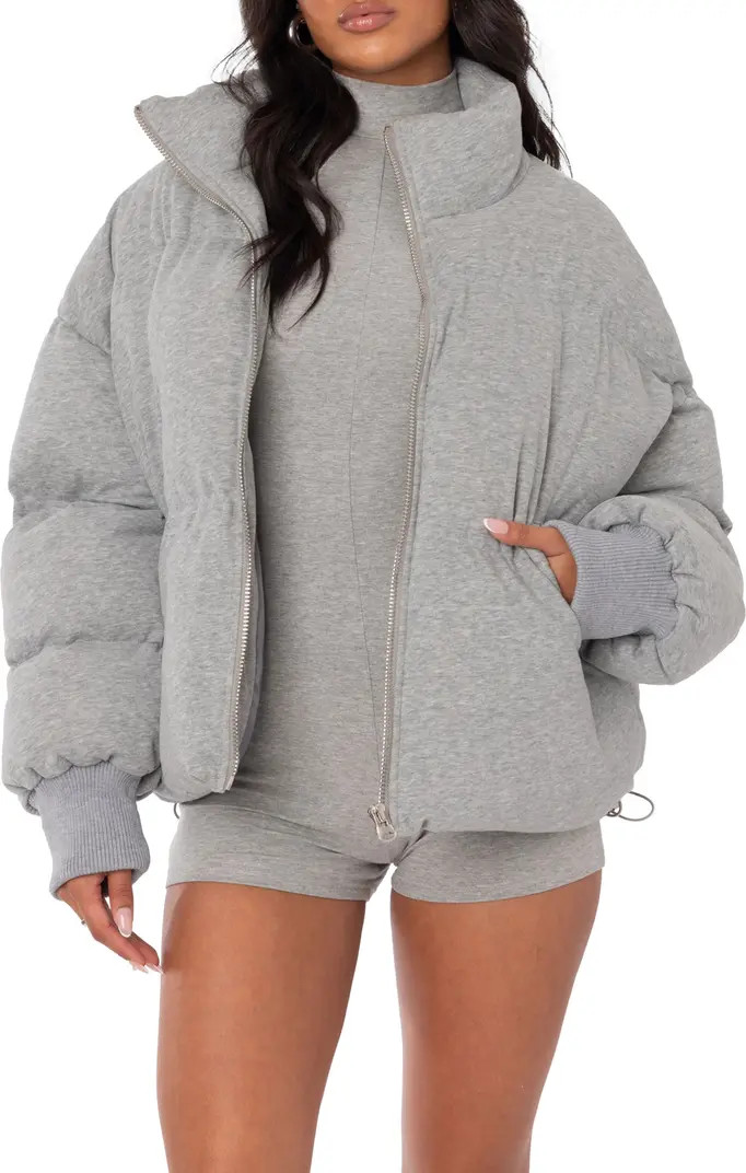 Jersey Puffer Jacket | Nordstrom