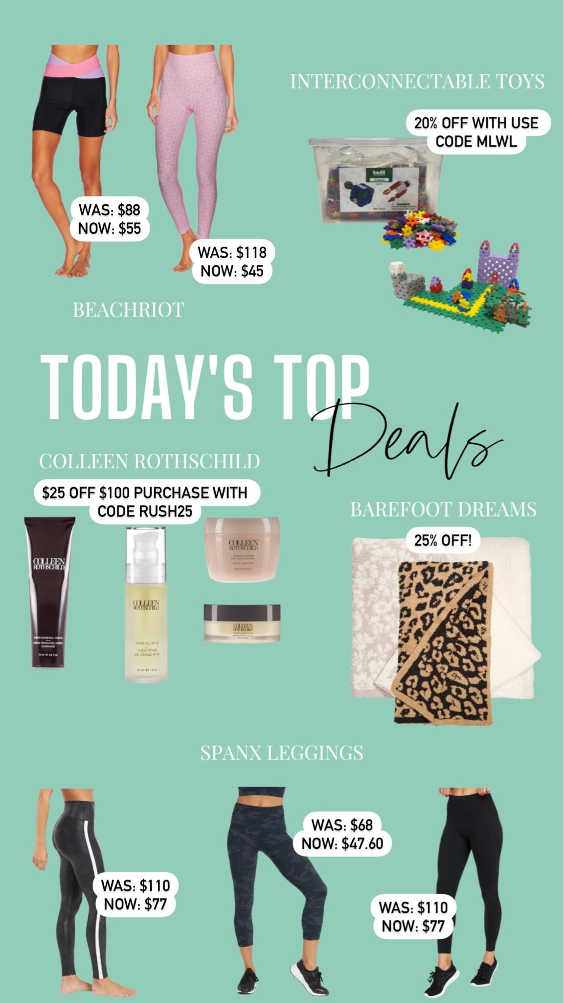 Fall outfits sale 🤩 Beach riot and spanx are having a mega sale on their activewear including these amazing leggings! Barefoot dreams blankets are 25% off and makes wonderful Christmas gifts! 

#LTKHoliday #LTKSeasonal #LTKsalealert