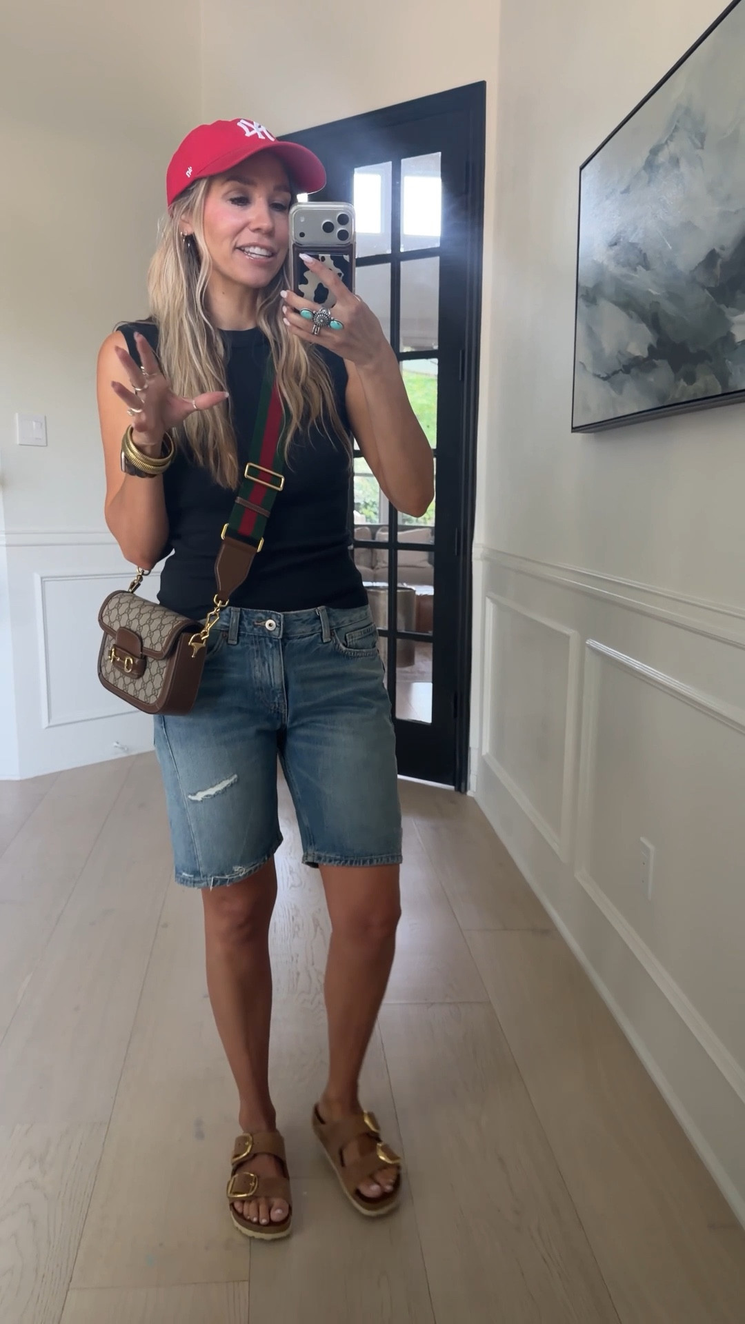 🤍 Field trip to the zoo in the hot weather so I’ve got my go to wide strap tank from free people!🥰￼

These Zara shorts just came in, and I am completely obsessed with them. I love the subtle distressing and the wash. So good🙌🏼🤍✨

Wearing my tts (27) in the shorts and small in the top.

5’5” // 120 lbs 



#LTKootd #LTKgrwm #LTKdayinmylife