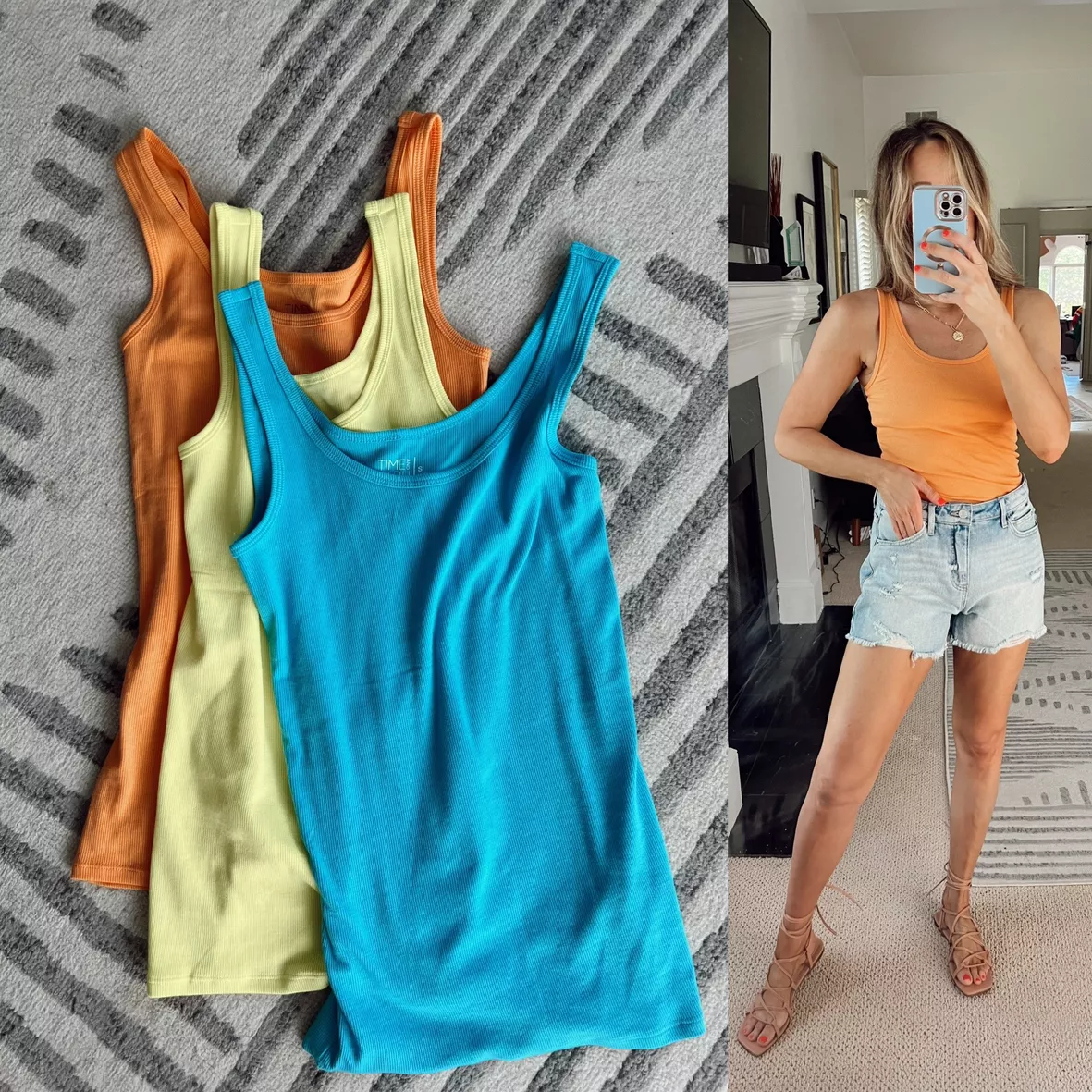 Time and Tru Women's Rib Tank Top curated on LTK