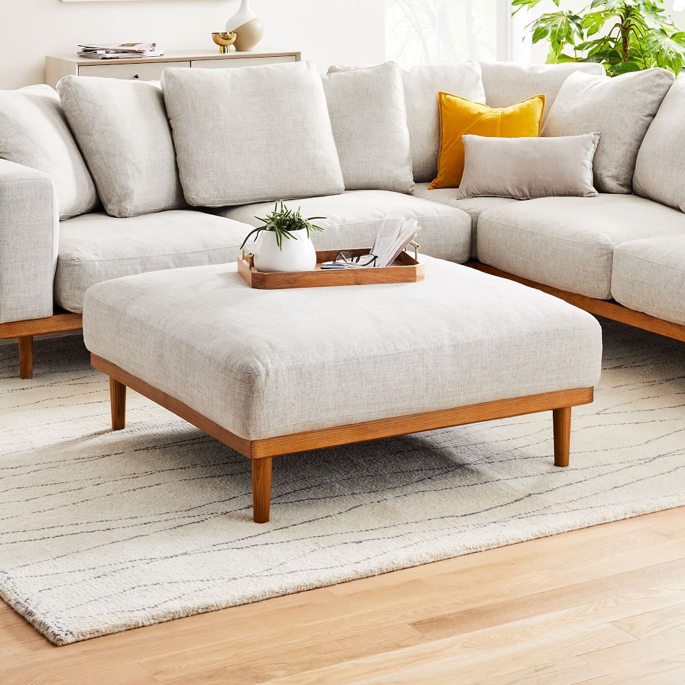 Newport Ottoman | West Elm (US)