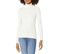 The Drop Women's Amy Fitted Turtleneck Ribbed Sweater | Amazon (US)
