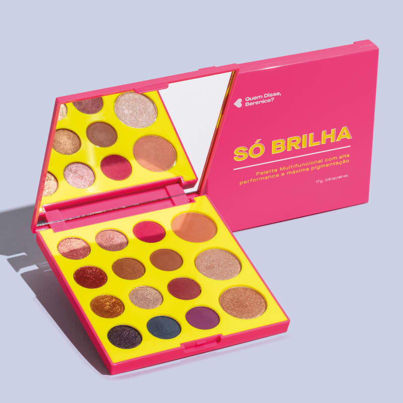 Palette Multifuncional Só Brilha 17g | QuemDisseBerenice (BR)
