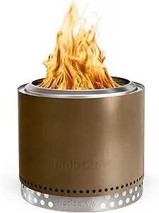 Solo Stove Bonfire 2.0 with Stand, Smokeless Fire Pit | Wood Burning Fireplace w Removable Ash Pa... | Amazon (US)