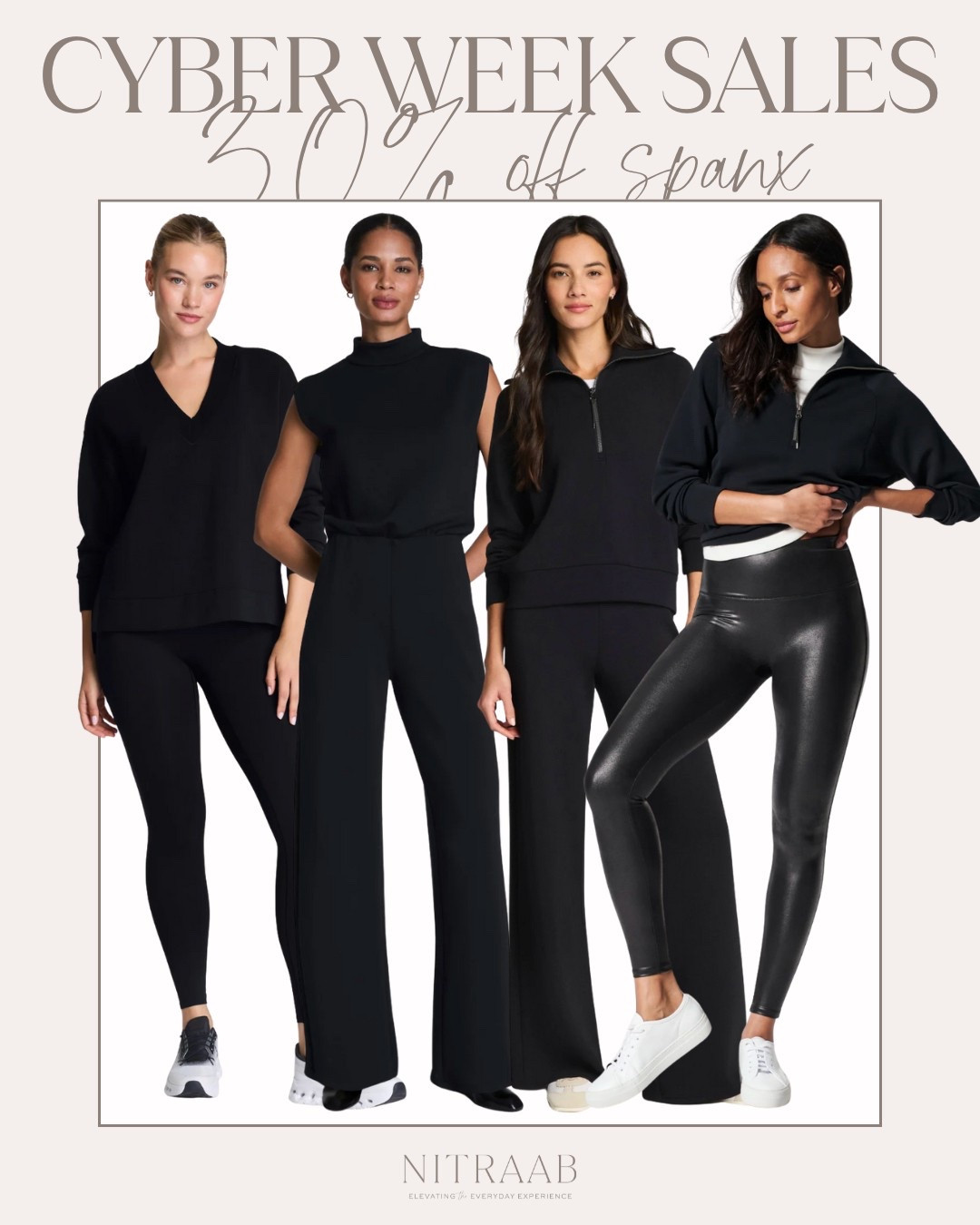 Spanx Black Friday Deals ✨

black friday 2025 // black friday deals // spanx leggings // spanx jumpsuit // spanx air essentials // christmas gifts for her // christmas gift guide for her // gift guide for her // gifts for her // fall outfit ideas // fall outfits

#LTKFindsUnder100 #LTKootd #LTKCyberWeek