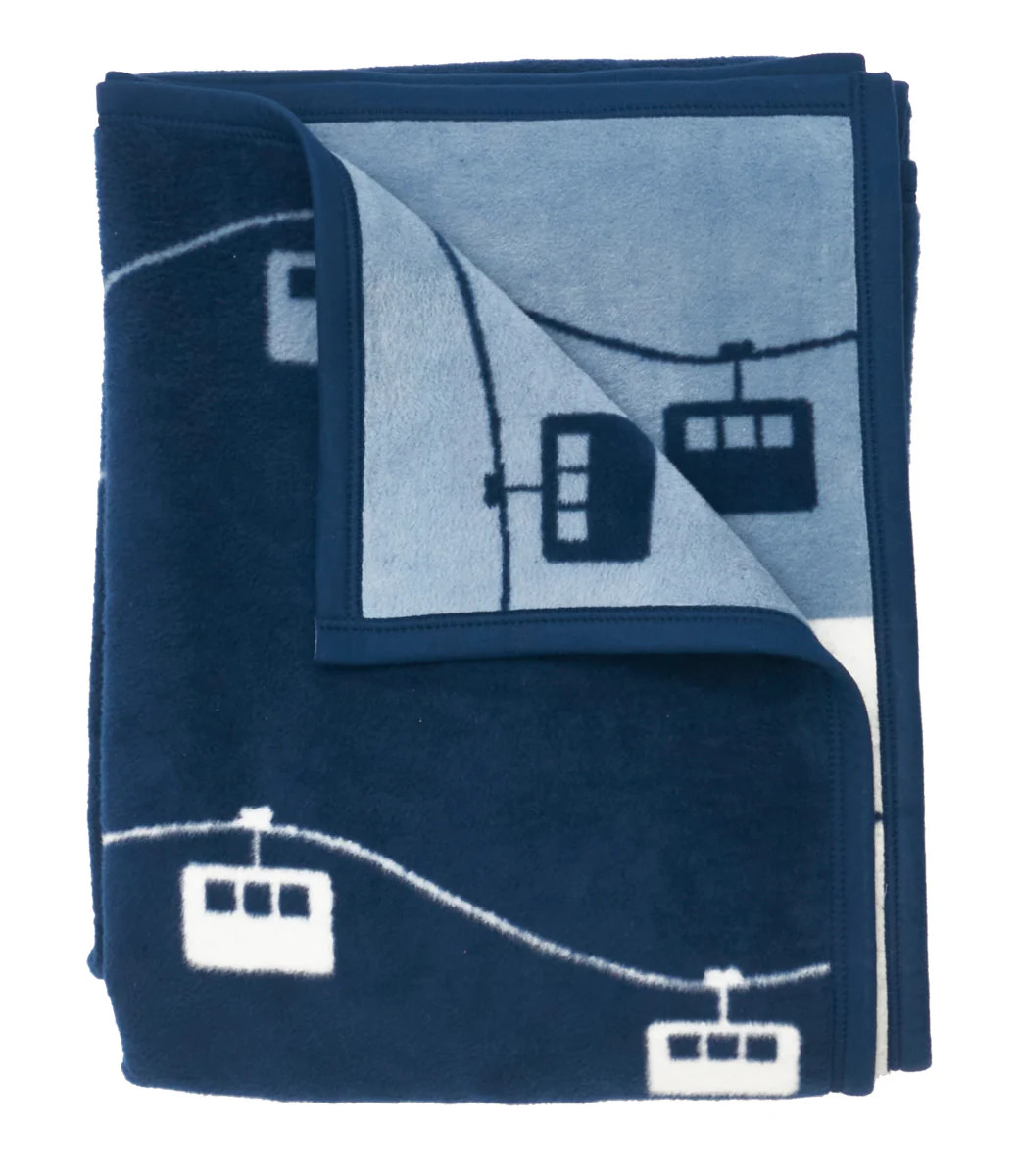 Lift Pass Navy Blanket | ChappyWrap