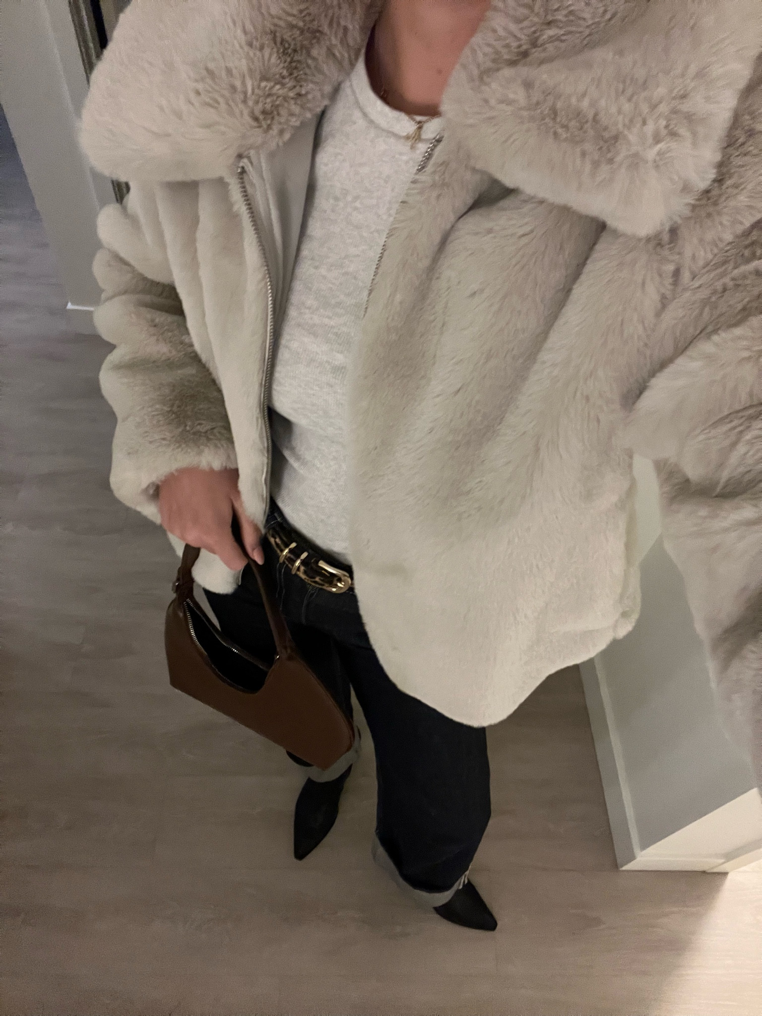 Something about a fur coat I just love it🤍 

#LTKStyleTip #LTKFindsUnder100 #LTKFindsUnder50