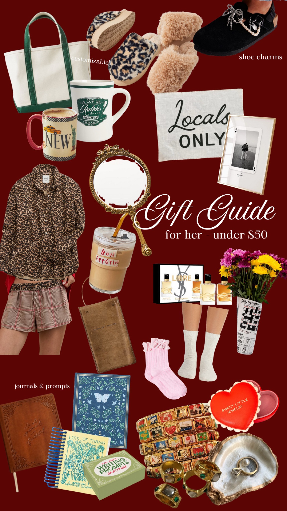 GIFT GUIDE❤️ under $50

#LTKHoliday #LTKCyberWeek #LTKGiftGuide