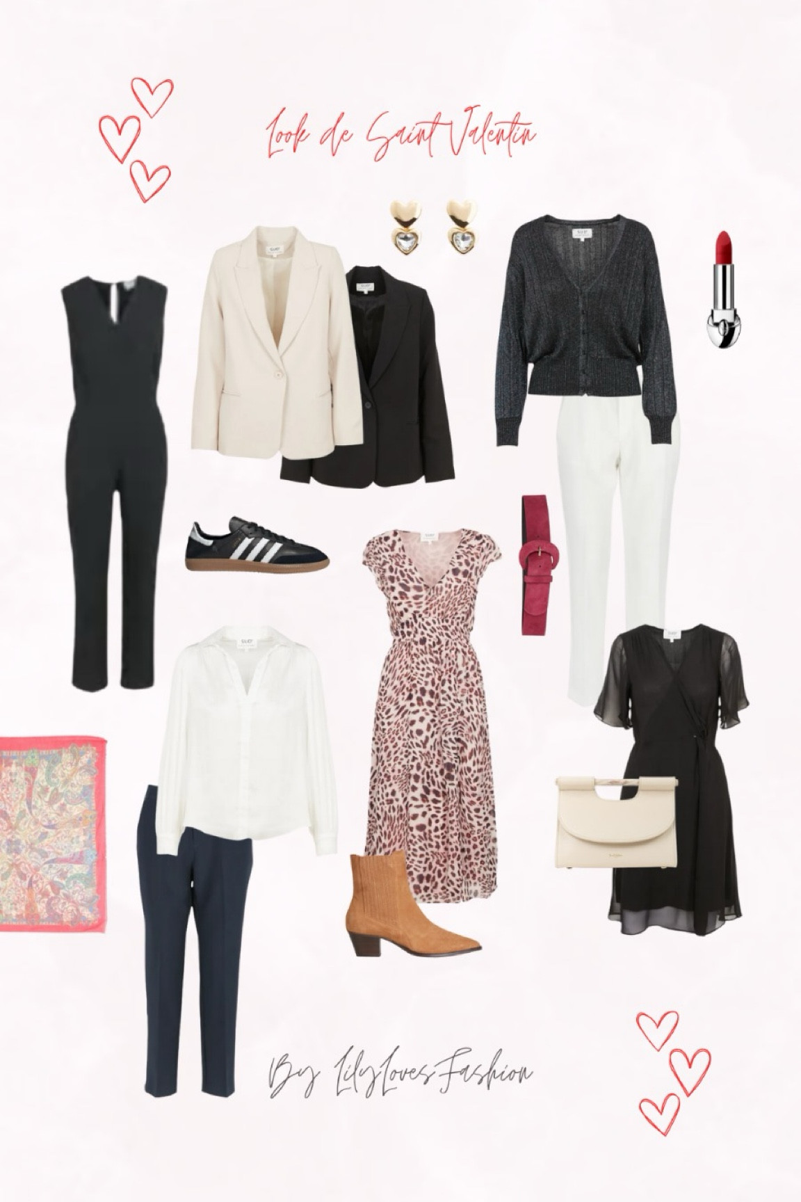 Sélection look Saint Valentin 