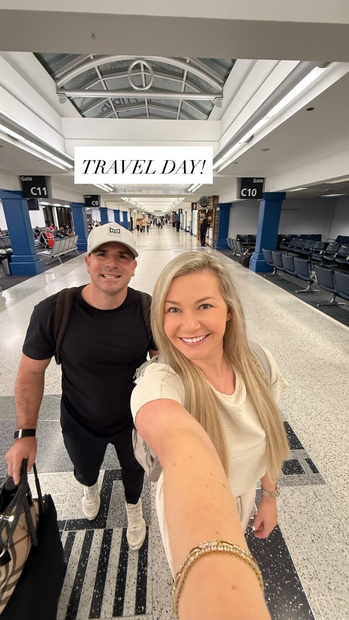 His & hers travel day fits ✈️ Keeping our airport outfits comfortable, neutral & easy to layer — plus the luggage we actually travel with, including our BÉIS beige luggage + TUMI travel bags. Everything from today’s travel day is linked below.
@beistravel
his and hers airport outfits, travel day outfits, airport outfit ideas, couples travel outfits, comfortable airport outfit, neutral travel outfit, women’s airport outfit, men’s airport outfit, beige travel outfit, black travel outfit, travel essentials, carry on luggage, checked luggage, BÉIS luggage, BÉIS beige luggage, BÉIS suitcase, TUMI luggage, TUMI travel bag, luxury luggage, airport style, travel outfit inspo, fall travel outfit, airplane outfit, long flight outfit, travel accessories, frequent flyer essentials