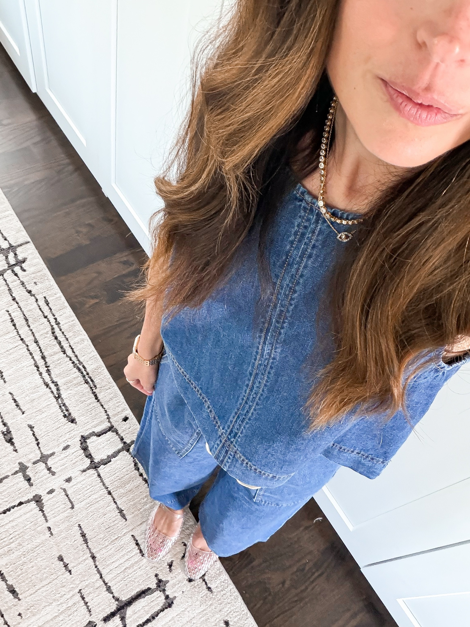 Denim-on-denim but make it effortless 💙 Such a good everyday set for summer 🔗⬇️ wearing size xs

#LTKootd #LTKmomlife #LTKOver40