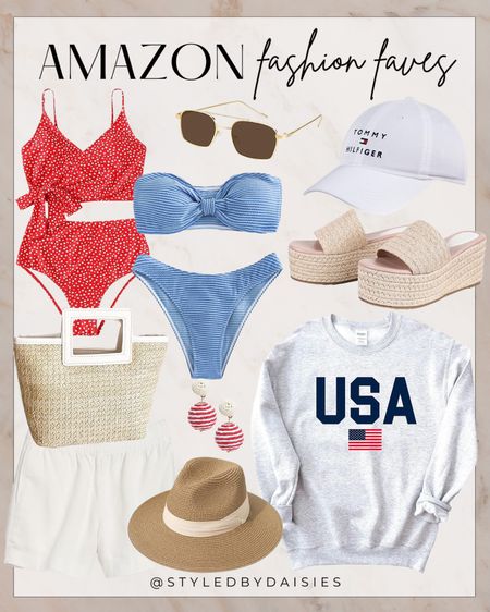 Amazon MDW style finds! 

#amazonfinds

Amazon finds. Amazon style. Amazon red white and blue fashion. Amazon USA sweatshirt. Amazon red white and blue swim. Amazon swim. Amazon MDW fashion. MDW outfit idea  

#LTKFindsUnder100 #LTKStyleTip #LTKSeasonal
