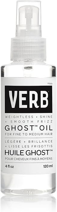 VERB Ghost Oil - Weightless Hair Oil for Fine to Medium Hair - Smooths Frizz, Adds Shine - No Par... | Amazon (US)